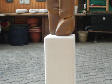Skulptur – „GEDANKENAUSTAUSCH“ (verkauft)